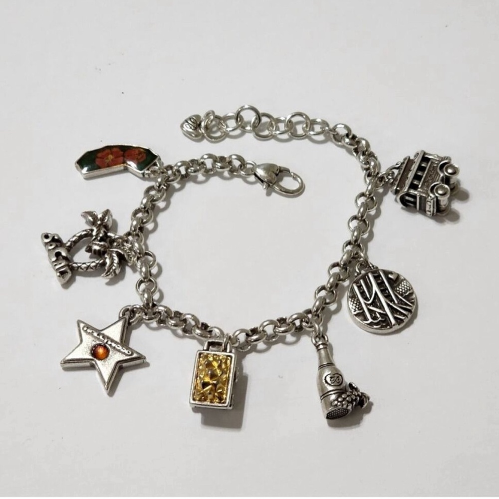 Brighton California Charm Bracelet